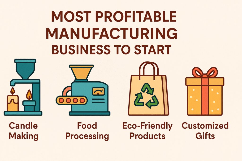 most profitable manufacturing business to start